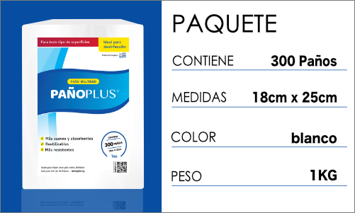 PañoPlus paquete 1kg