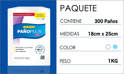 PañoPlus paquete 1kg