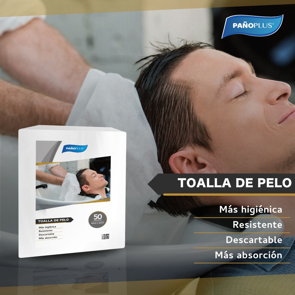 Toalla de pelo para Barberías y Peluquerías